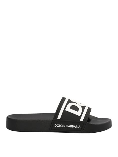 dolce gabbana slides|dolce and gabbana flip flops.